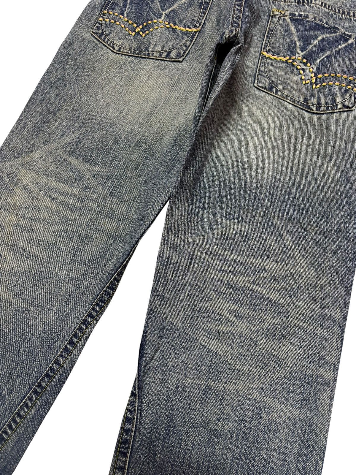 Japanese Brand Vtg Brappers Japan Cropped Distressed Jeans Size 30" / US 8 / IT 44 - 7 Thumbnail