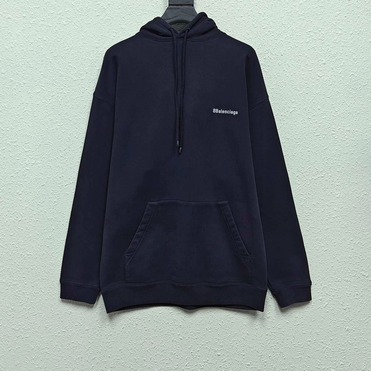 Balenciaga Double B Embroidered Hoodie Size S