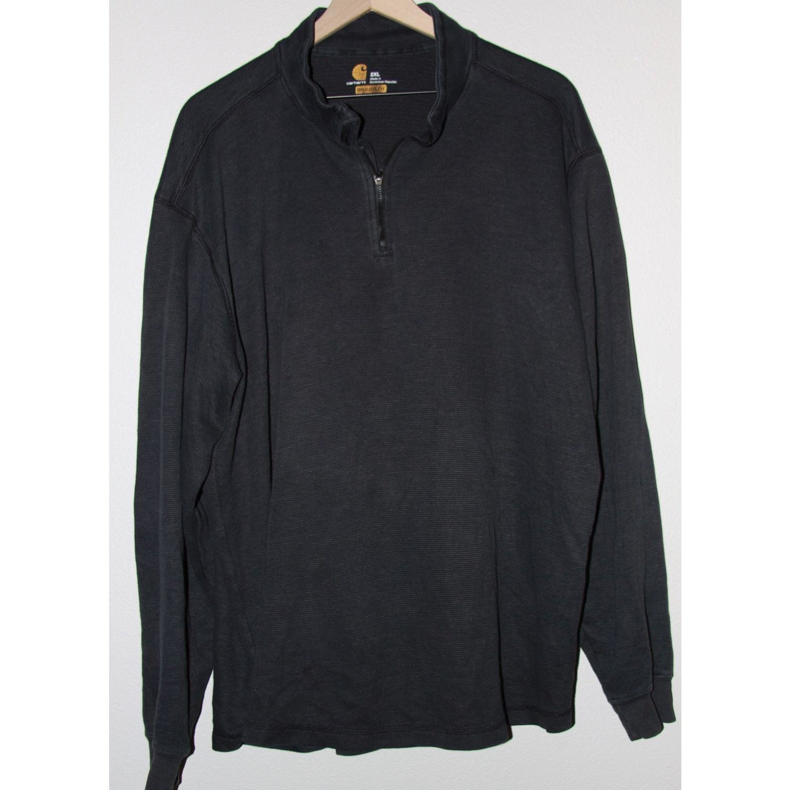 Carhartt 🛠️ Carhartt 1/4 Zip Thermal Pullover – Size 2XL Size XXL / US 16-18 / IT 52-54 - 1 Thumbnail