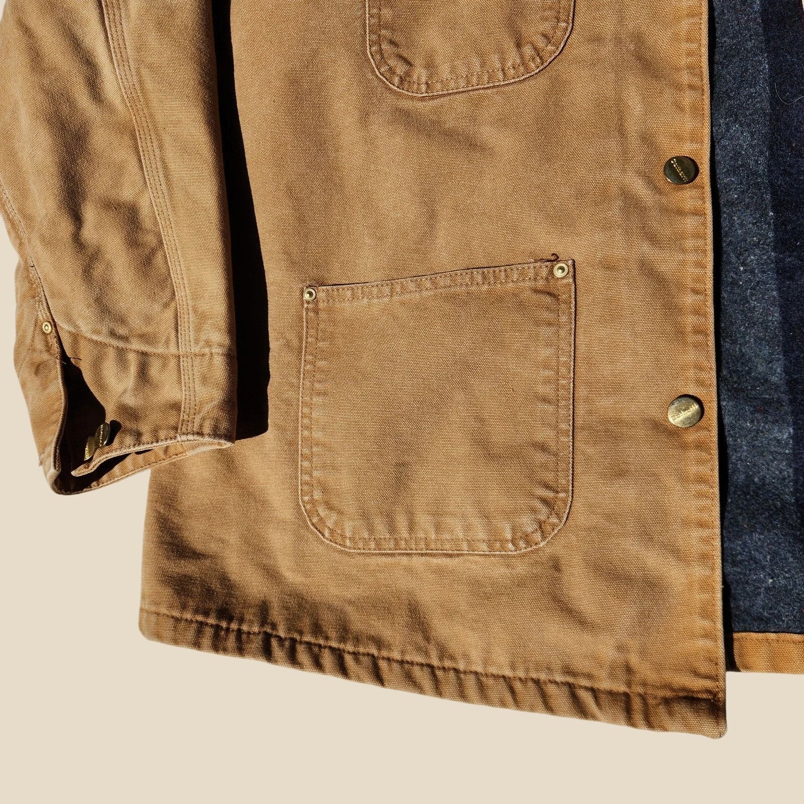 Carhartt Carhartt - C01 Chore Coat 2000s 48R Blanket Lined - USA made Size US XL / EU 56 / 4 - 8 Thumbnail