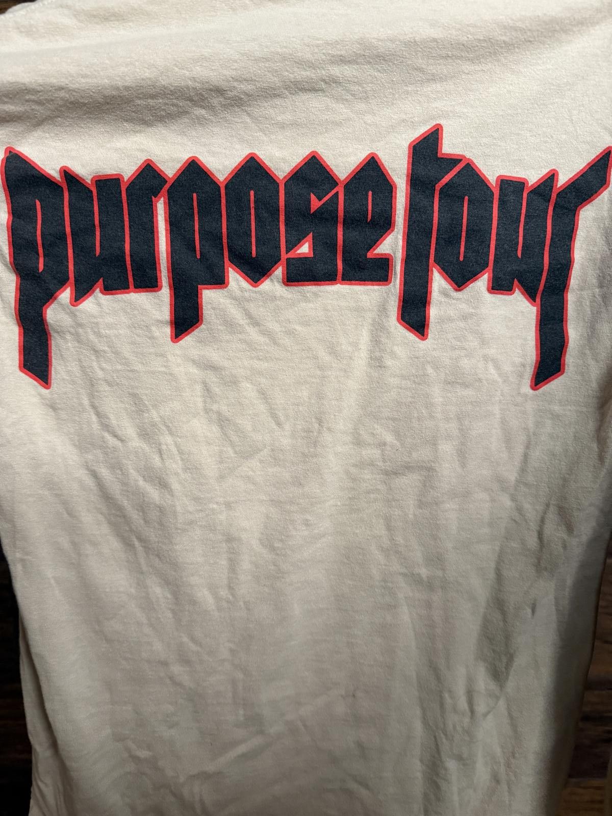 Designer Justin Bieber Purpose Tour T-shirt 2015 All Access LS Tee Size US M / EU 48-50 / 2 - 5 Thumbnail