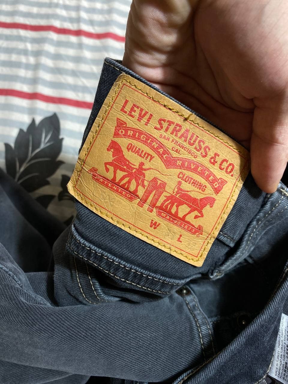 Levi's × Vintage Vintage Levis 506 Black Jeans Levi's Faded Denim Size US 32 / EU 48 - 2 Thumbnail