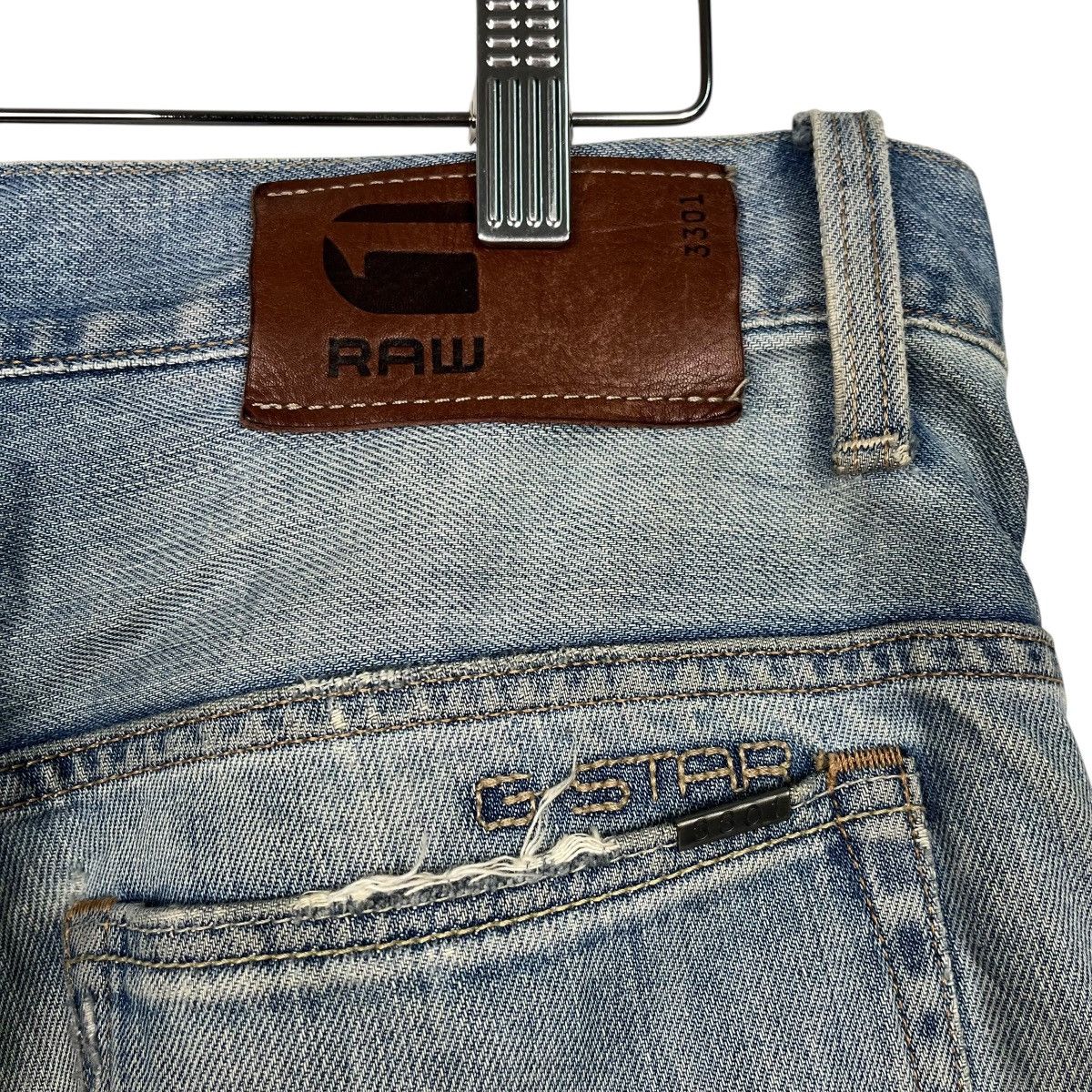 G-Star Vintage 3301 By G Star Raw Denim Jeans Size US 30 / EU 46 - 17 Thumbnail