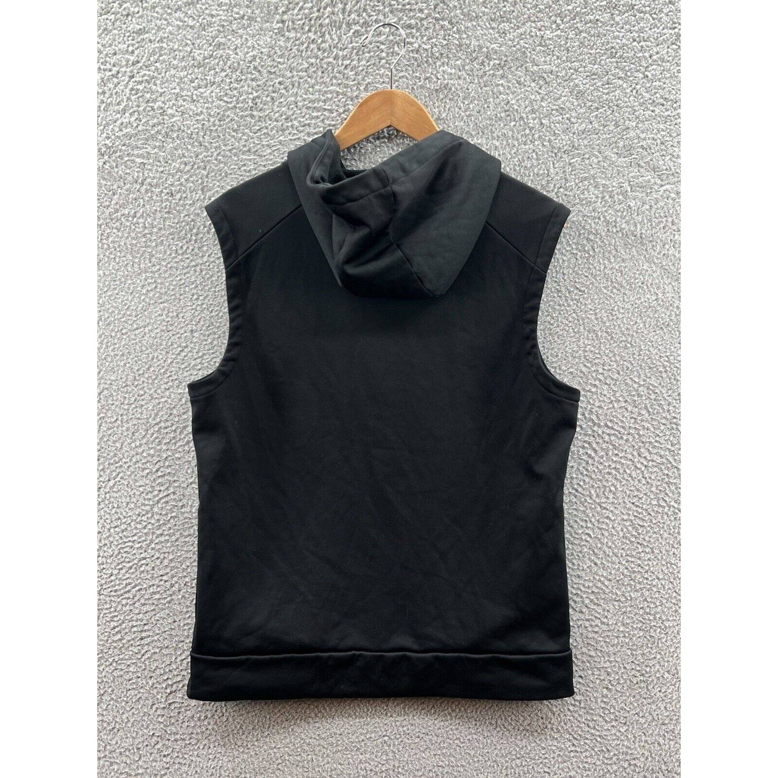 Jordan Brand Jordan Black Sleeveless Hoodie Sweatshirt Pockets 843142-010 Size US M / EU 48-50 / 2 - 2 Thumbnail