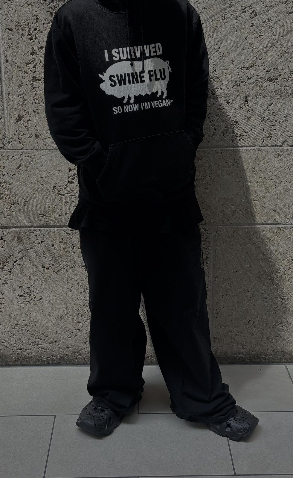 Vetements Vetements AW/20 Swine Flu Vegan Masked Hoodie W/Tags 🐖 Size US S / EU 44-46 / 1 - 13 Thumbnail