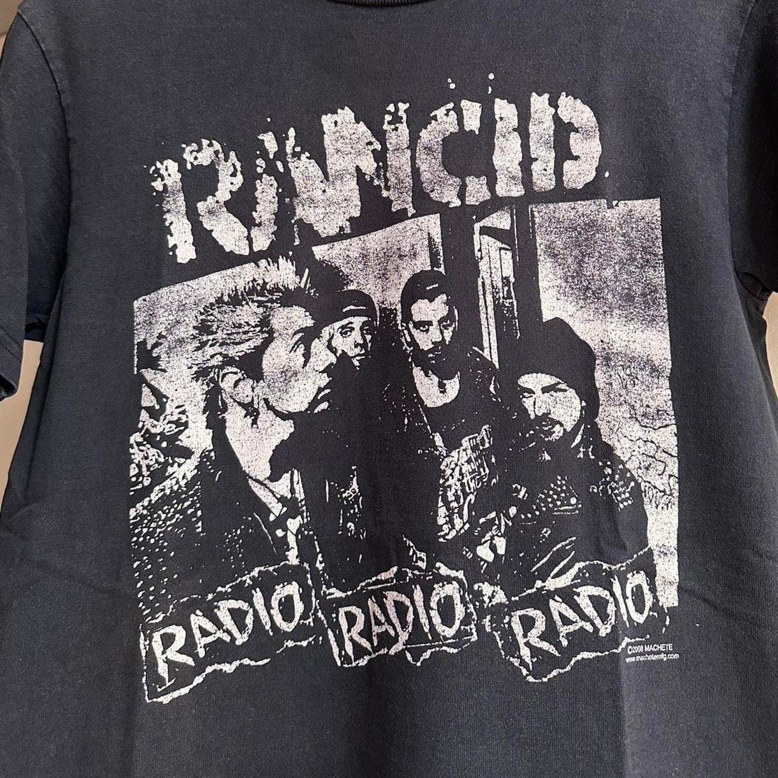 Band Tees × Vintage Vintage 2008 RANCID Shirt Size US S / EU 44-46 / 1 - 3 Thumbnail