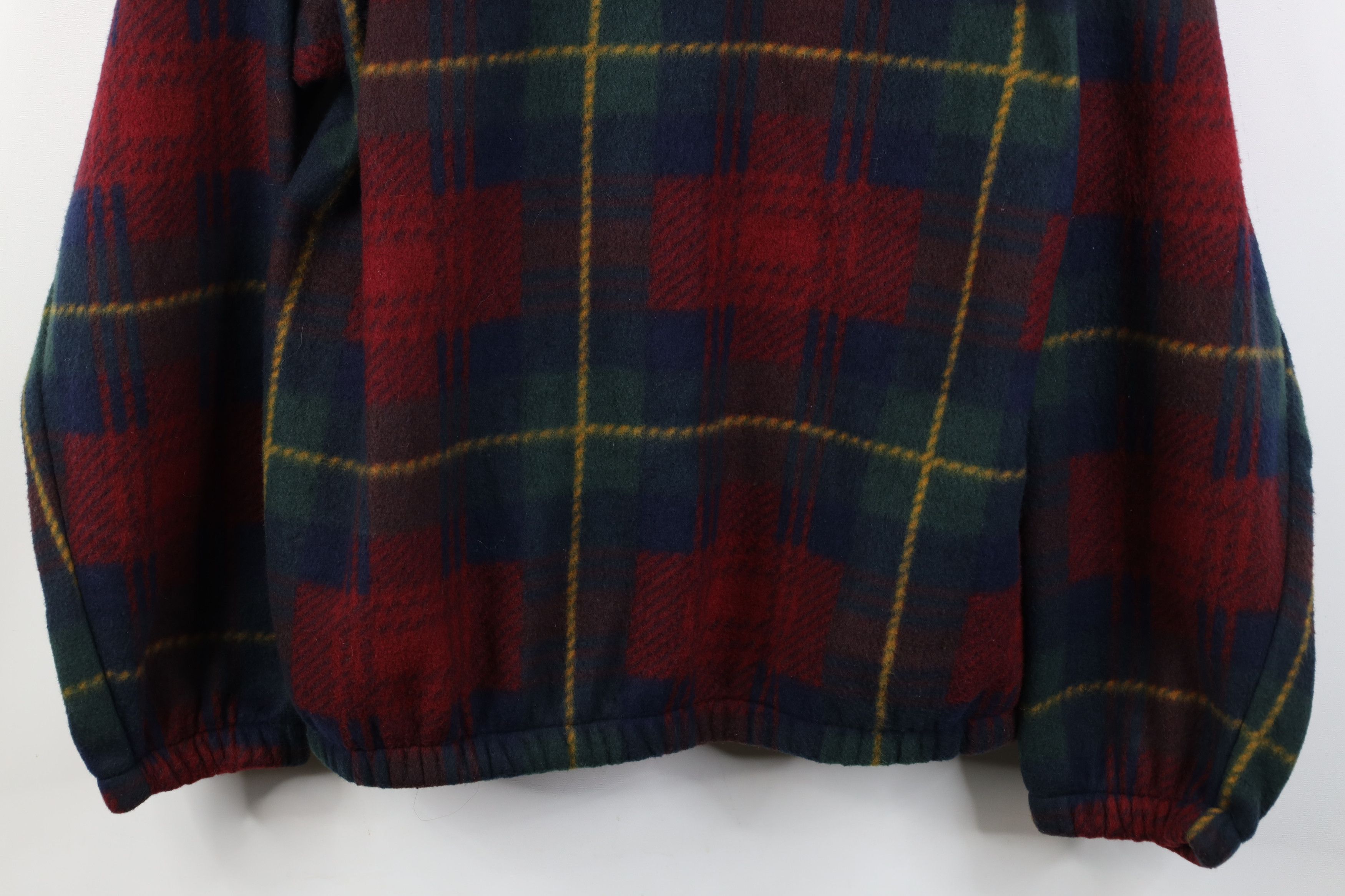 Vintage Vintage 90s Streetwear Heavyweight Fleece Half Zip Sweater Size US L / EU 52-54 / 3 - 3 Thumbnail
