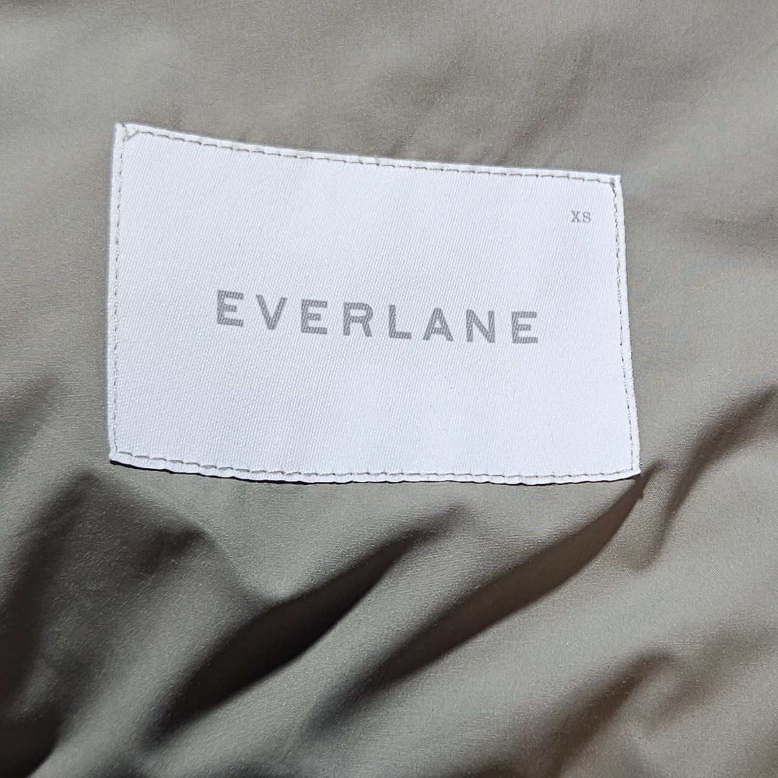 Everlane EUC Everlane The ReNew Anorak Jacket Sz. XS Taupe Size XXS / US 00 / IT 34 - 6 Thumbnail