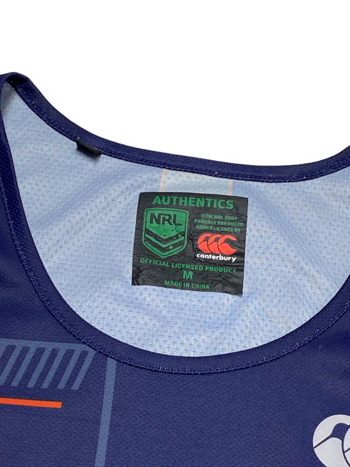 Canterbury of New Zealand 2018 Canterbury Vodafone Warriors Tank Top Jersey M Size US M / EU 48-50 / 2 - 6 Thumbnail