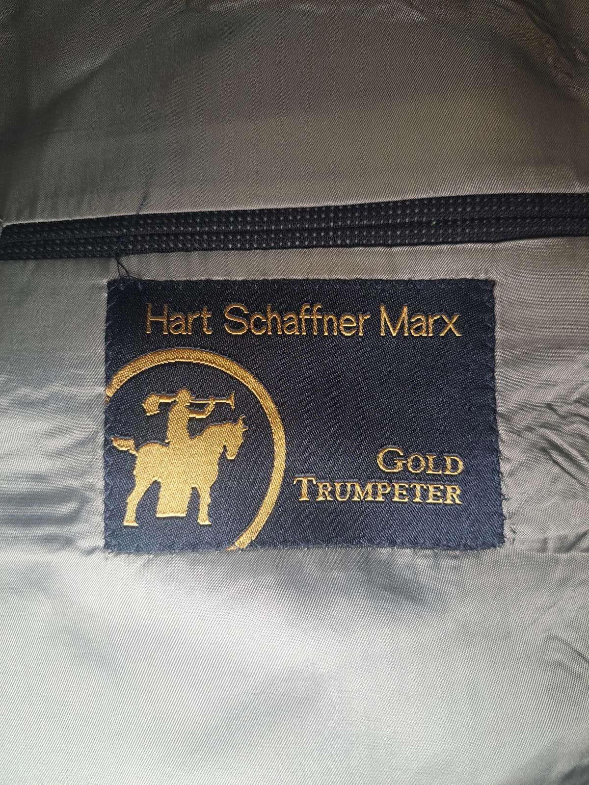 Hart Schaffner Marx Hart Scaffner Marx REDA Gold Trumpeter Suit 48L 36x31 Gray Size 48L - 3 Thumbnail