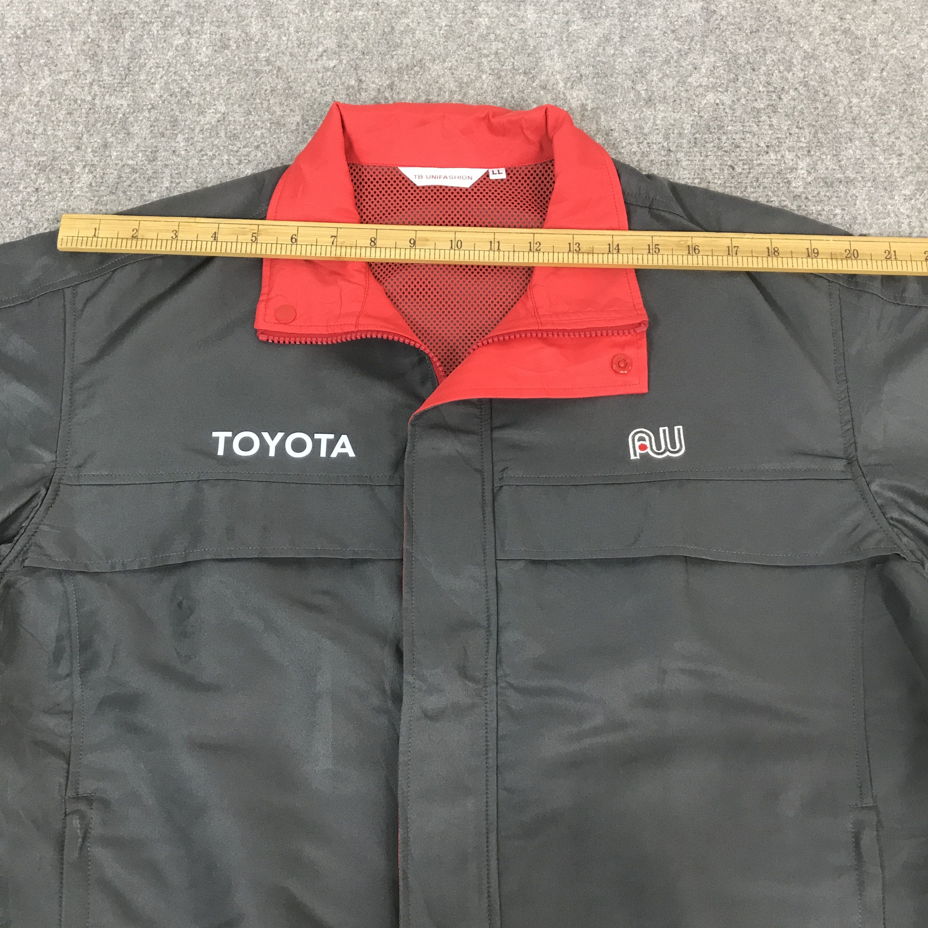 Japanese Brand Toyota Racing Motor sport Japan custom jacket K67B24 Size US L / EU 52-54 / 3 - 6 Thumbnail
