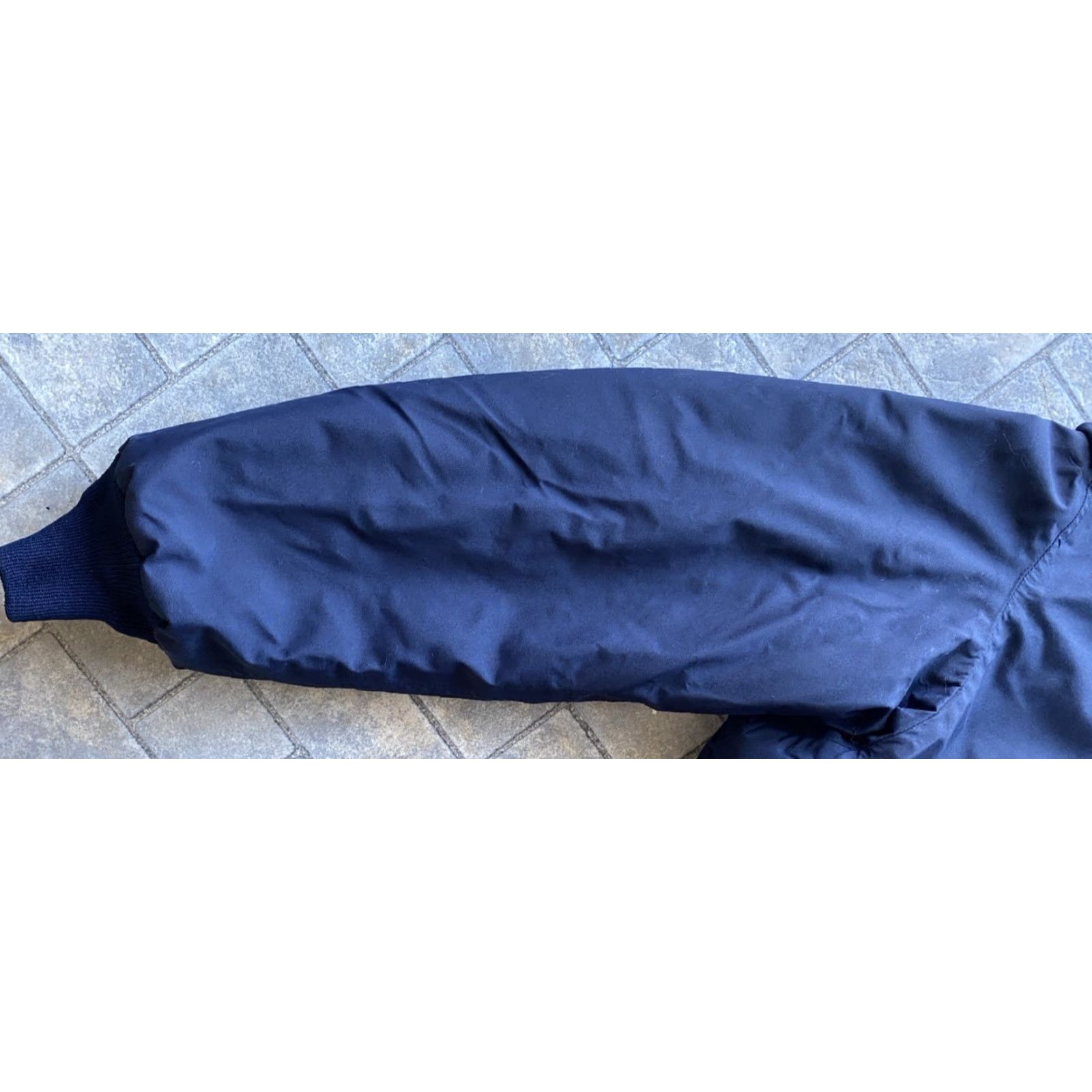 Vintage VINTAGE Alpha Industries Jacket (Security Police) Winter Blue Mens Large L Scovill YAGC-89-3 Size US L / EU 52-54 / 3 - 5 Thumbnail