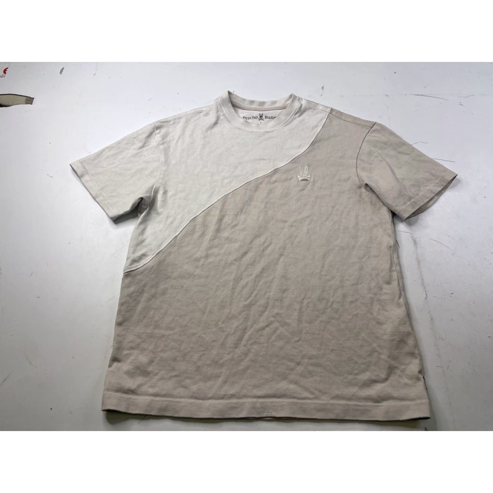 Psycho Bunny Psycho Bunny Mens T-Shirt Short Sleeve Logo Colorblock 3 Pima Cotton Knit Multicolor Regular Size US S / EU 44-46 / 1 - 2 Thumbnail