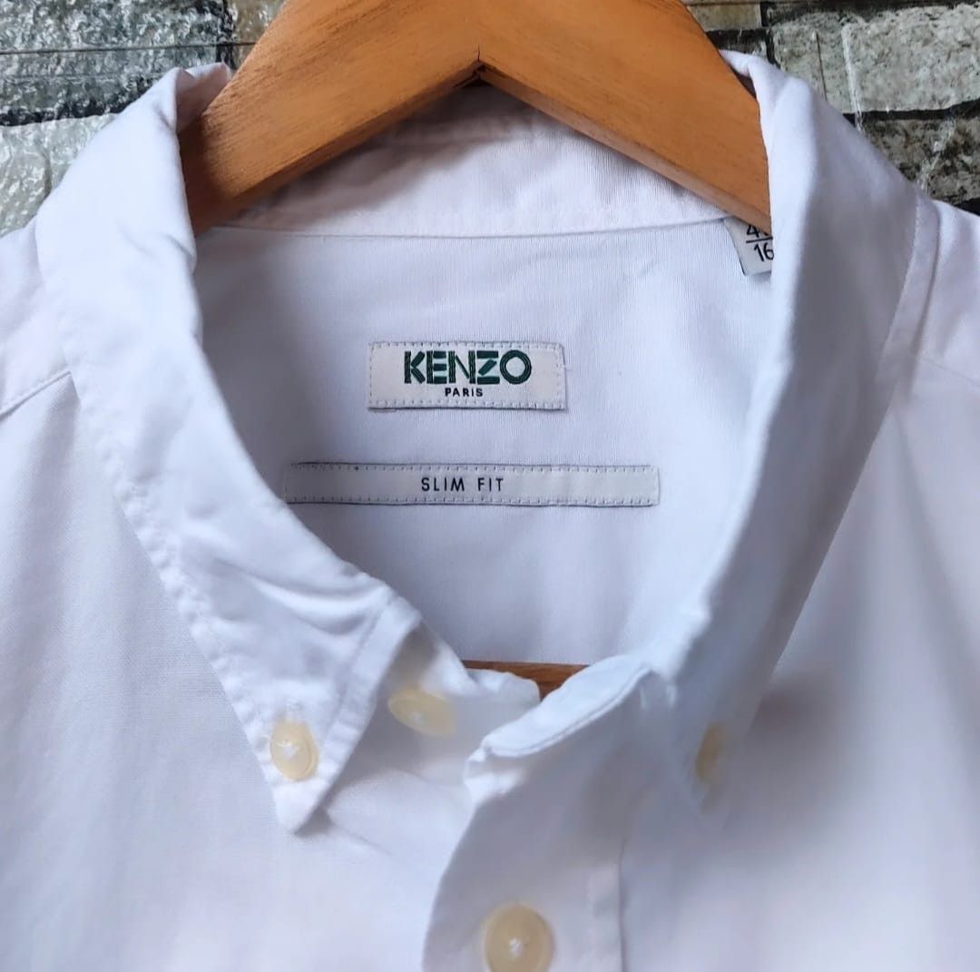 Kenzo KENZO Small Eye Long Sleeve Button Shirt Size US M / EU 48-50 / 2 - 5 Thumbnail