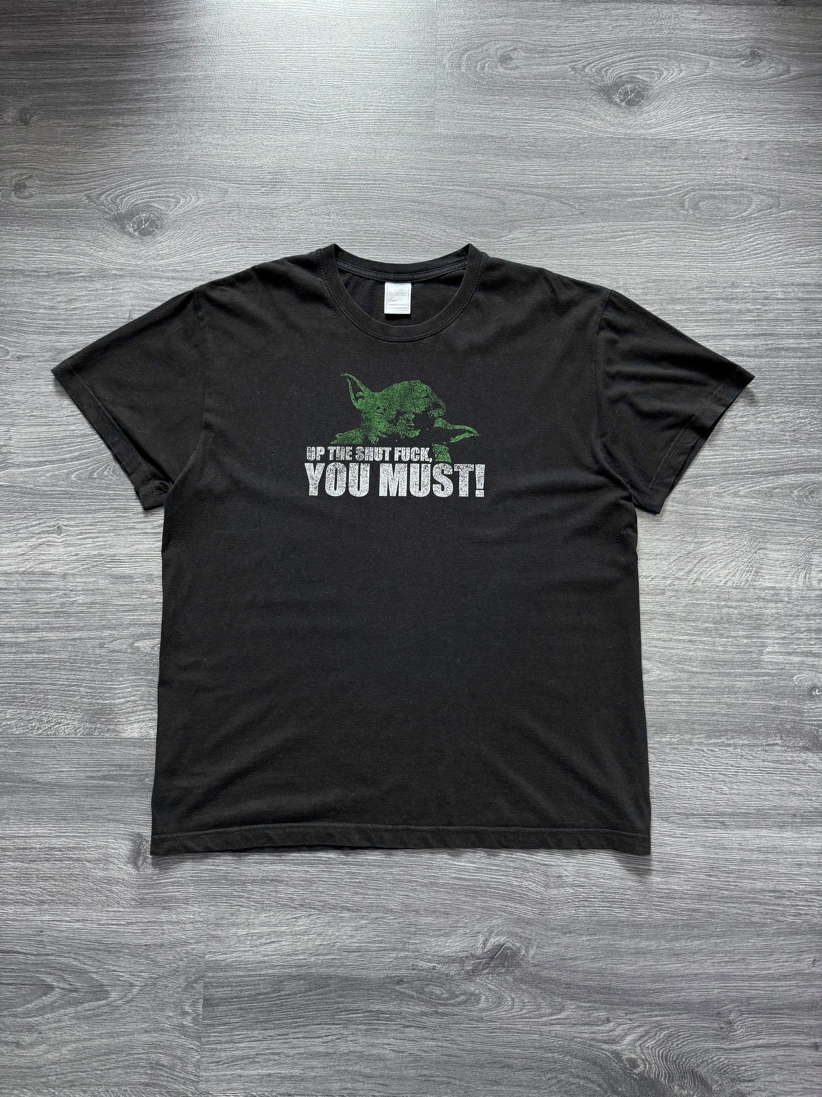 Other Vintage Star Wars Yoda humor t-shirt tee y2k Size US XL / EU 56 / 4 - 3 Thumbnail