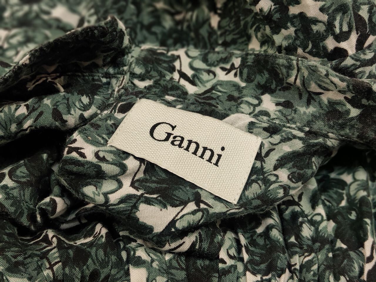Gianni Valentino Ganni Design Textured Flavors Pattern Shorts Sleeves Dress Size S / US 4 / IT 40 - 14 Thumbnail
