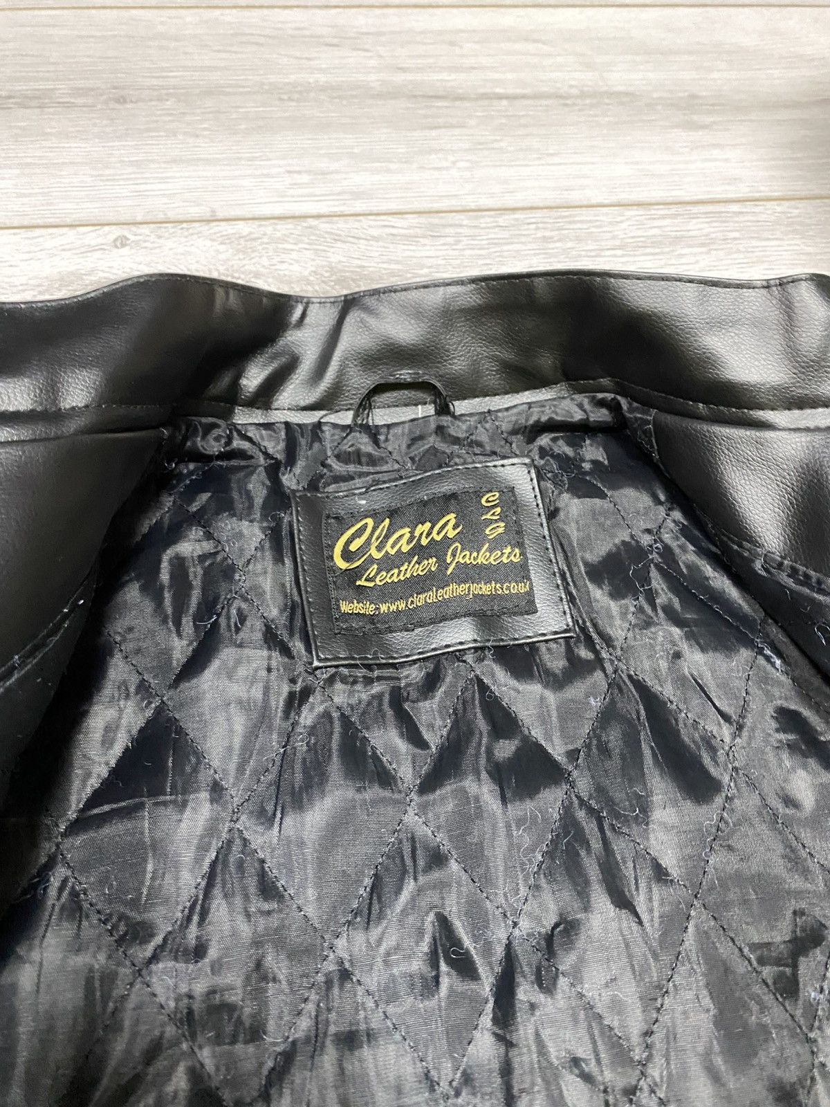Vintage Ghost rider Robbie Reyes Inspire leather jacket black white Size US M / EU 48-50 / 2 - 9 Thumbnail