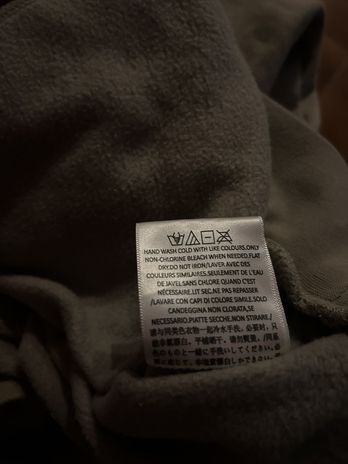 Essentials × Fear of God Essentials Hoodie Tan + Blue Size US S / EU 44-46 / 1 - 8 Thumbnail