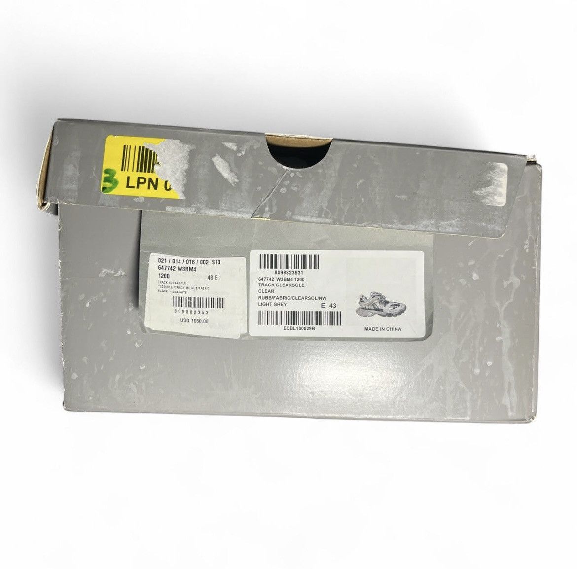 Balenciaga Balenciaga track light grey eu size 43 Size US 10 / EU 43 - 10 Thumbnail