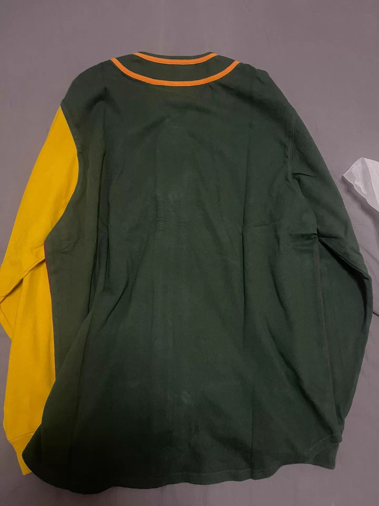 Supreme Supreme colorblocked baseball jacket XL NWT Size US XL / EU 56 / 4 - 2 Thumbnail