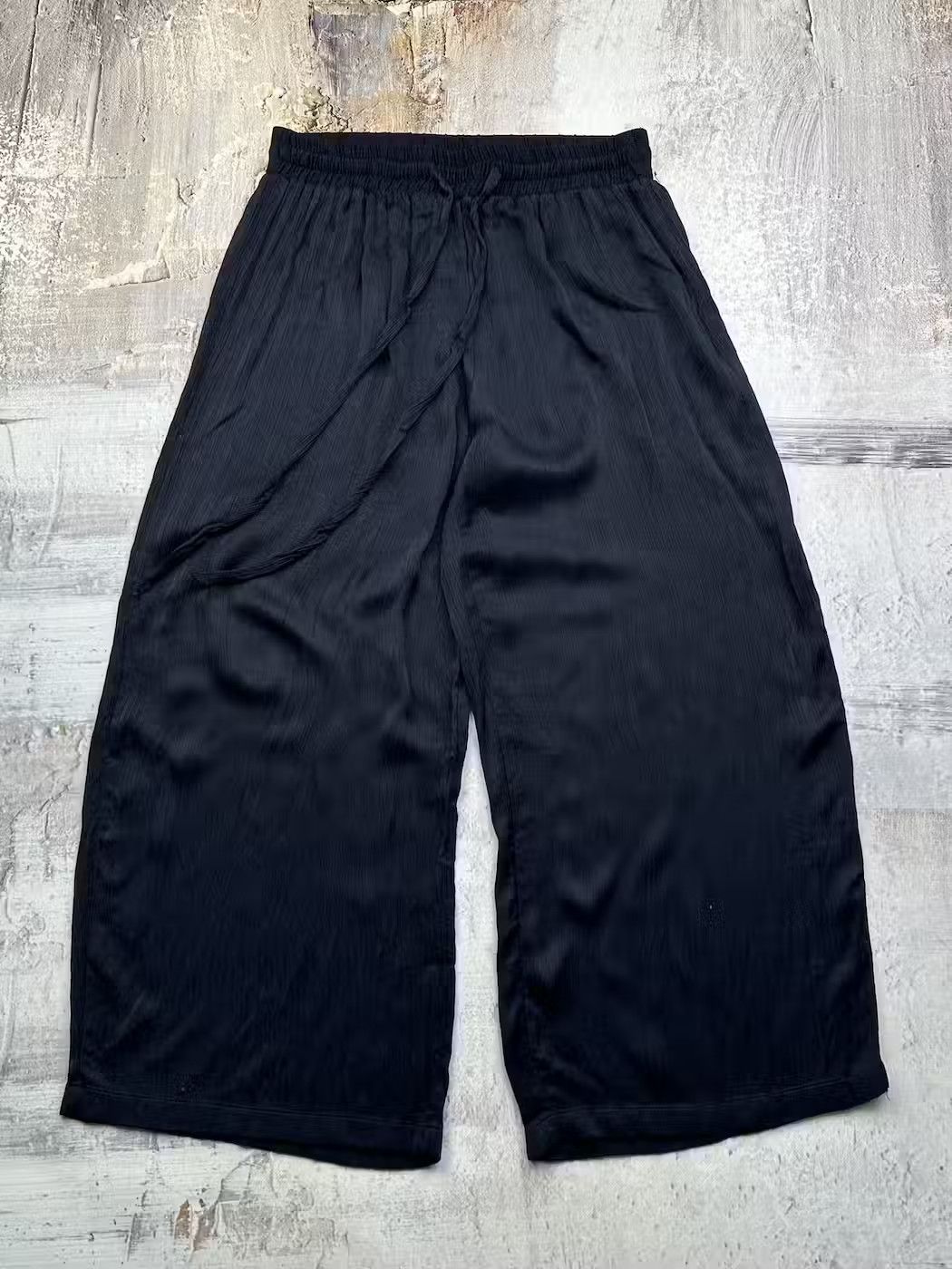 Pre-owned Vintage X Yohji Yamamoto Vintage Wide Parachute Pants Yohji Style In Blue