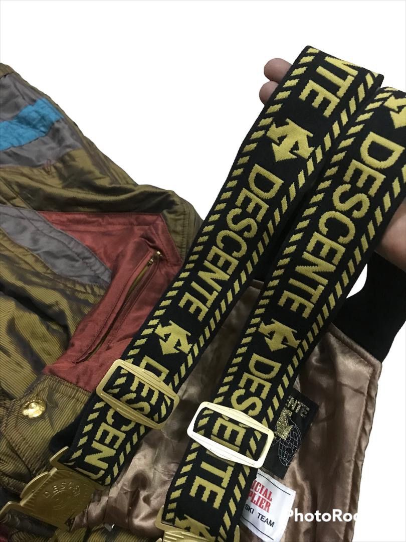 Descente 💥Vintage Descente Overall Gold Ski Team Size US 31 - 10 Thumbnail
