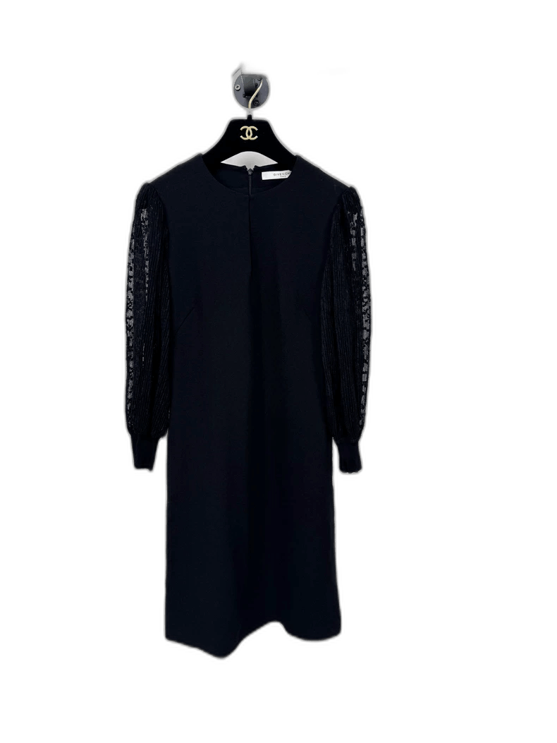 Givenchy Givenchy Dress with Sheer Sleeves Size XS / US 0-2 / IT 36-38 - 1 Thumbnail