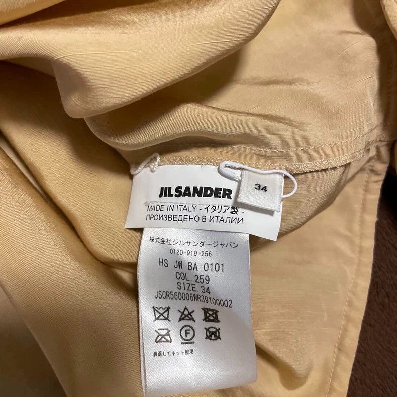 Jil Sander Jil Sander Rayon linen blended shirt top Size 4XL / US 24-26 - 3 Thumbnail