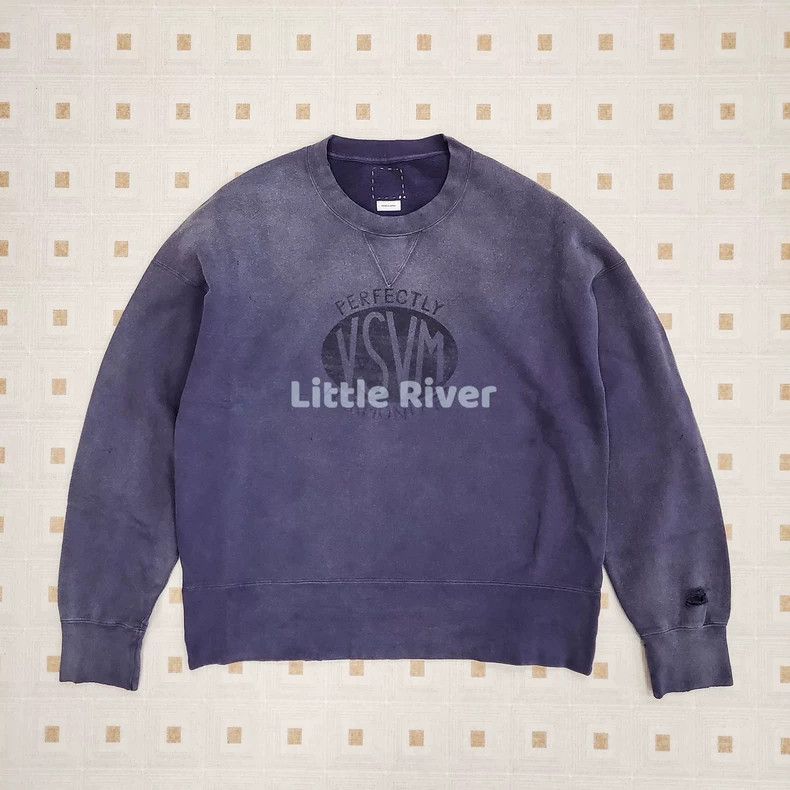 Visvim VISVIM Court Sweat L/S Crash Sweatshirt Size US M / EU 48-50 / 2 - 1 Thumbnail