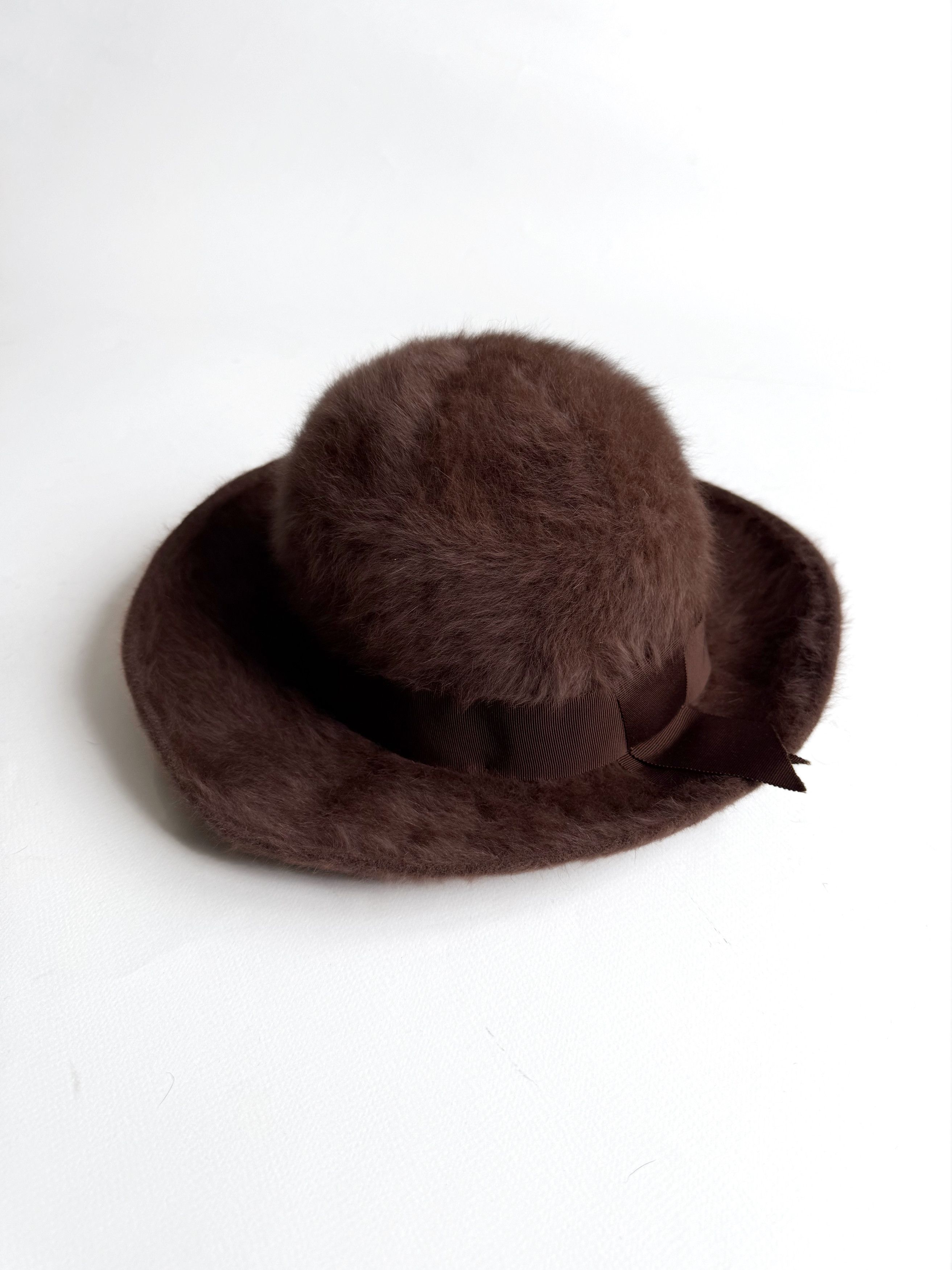 Kangol Vintage Kangol Fuzzy Cloche Hat Made In England Brown Size ONE SIZE - 2 Thumbnail