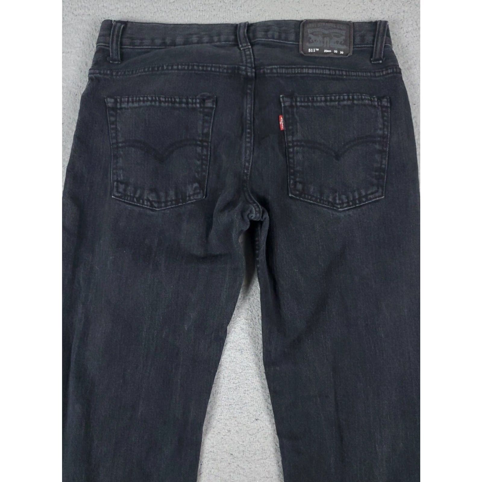 Levi's Levis Mens Gray 511 Skinny Straight Leg Denim Pants Size 30x30 Size US 30 / EU 46 - 7 Thumbnail