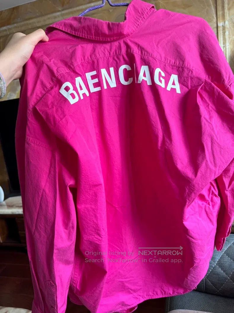 Balenciaga Balenciaga Shirt Jacket Size XXS / US 00 / IT 34 - 1 Thumbnail