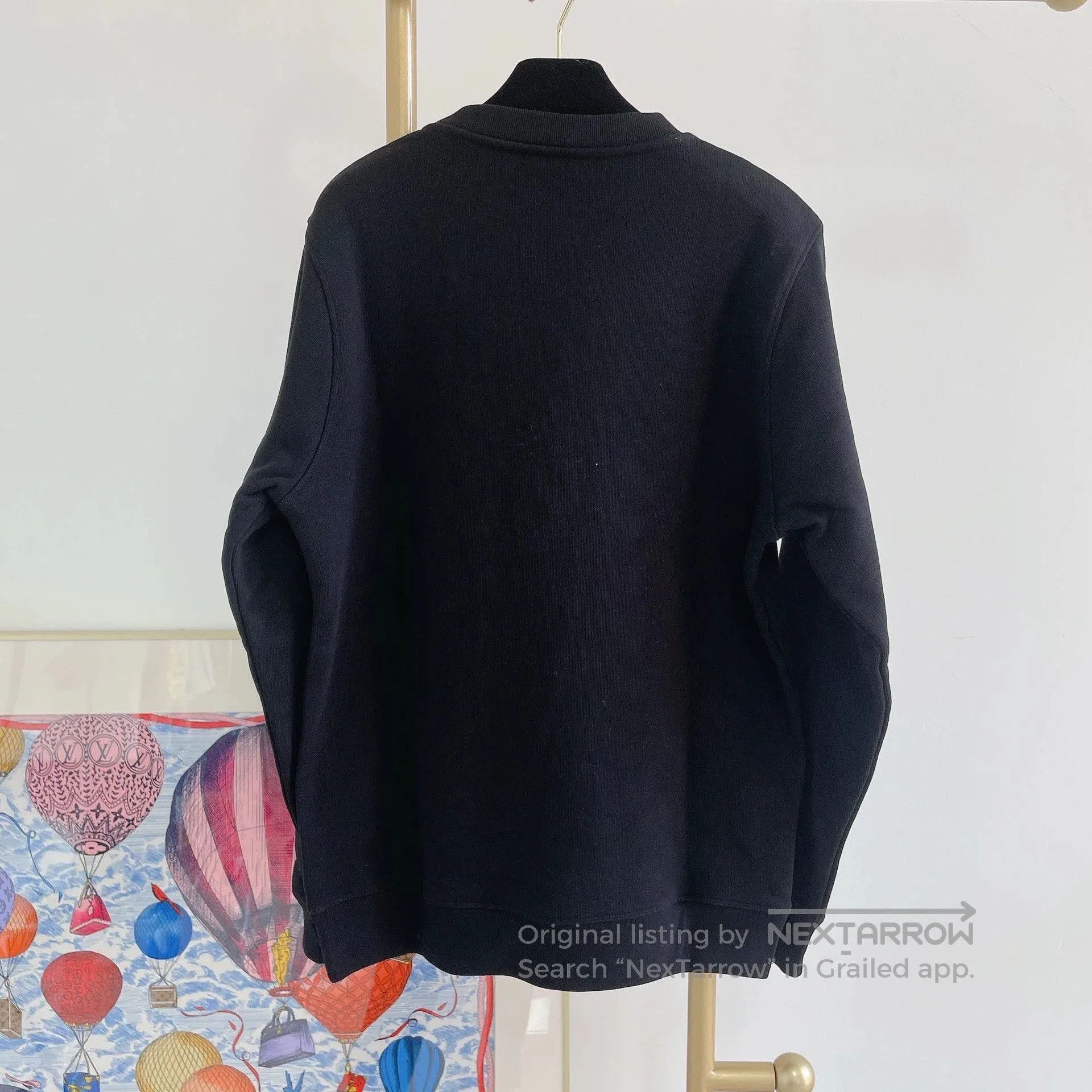 Loewe Loewe Black Crewneck Sweatshirt M. Size US M / EU 48-50 / 2 - 2 Thumbnail