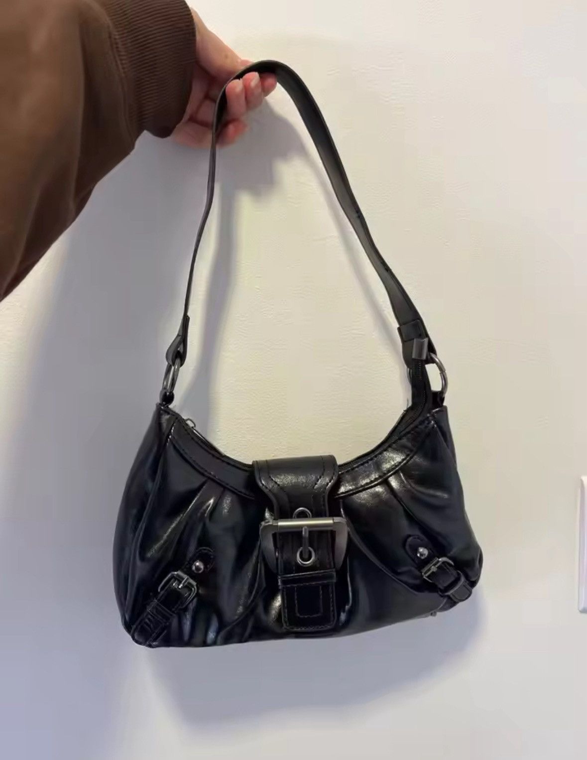 Vintage Shoulder Bag for Women Hot Selling Maillard Style Underar Size ONE SIZE - 5 Thumbnail