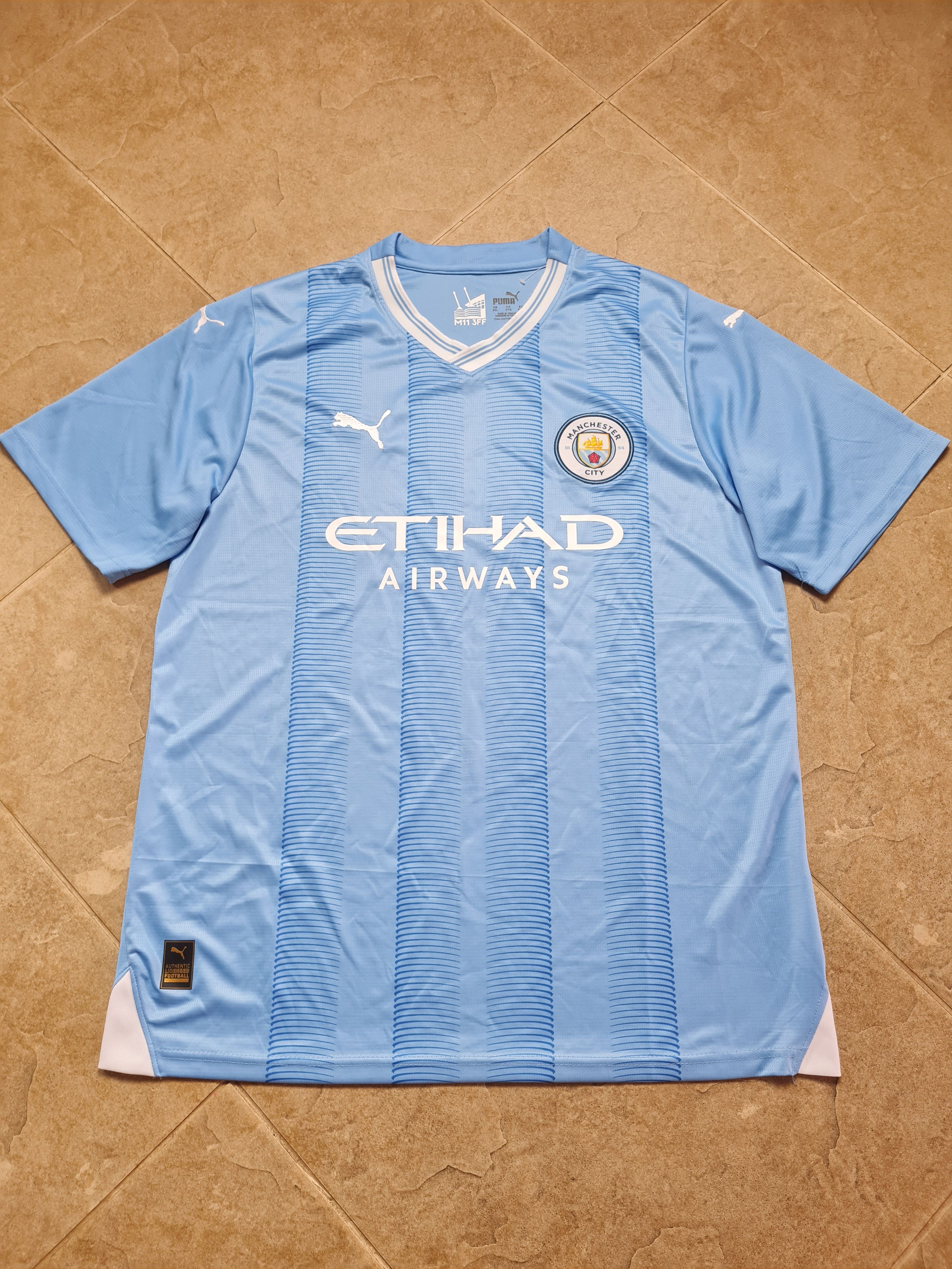 Other Manchester City Home 2023 - 2024 Soccer football Jersey Size US XXL / EU 58 / 5 - 17 Thumbnail