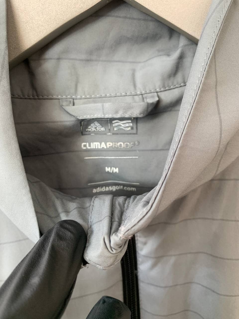 Adidas Adidas Climaproof Vintage 2010 Striped Jacket Gray size M Size US M / EU 48-50 / 2 - 11 Thumbnail