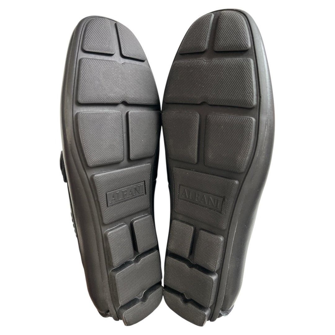 Alfani Alfani Black Driver Bit Moc-Toe Len Toe Loafers Shoes, 7M Size US 7 / EU 40 - 5 Thumbnail