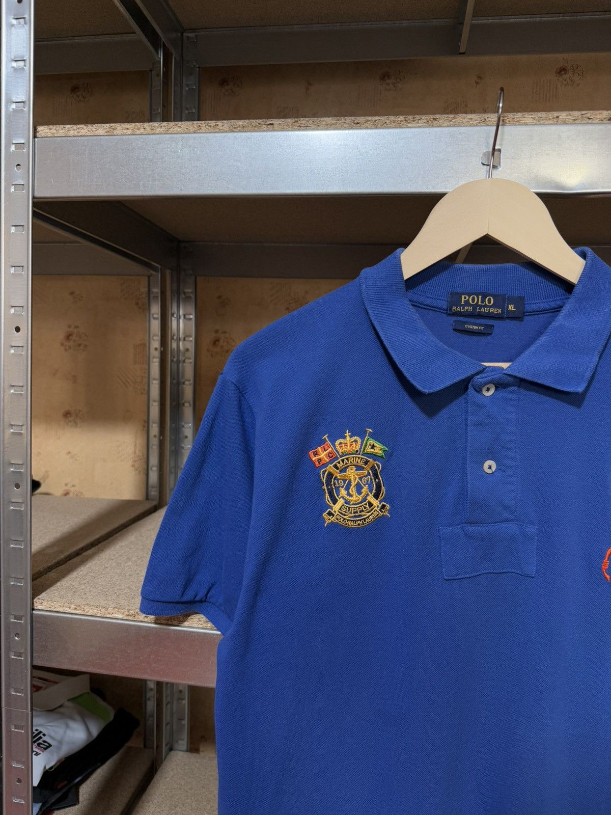 Polo Ralph Lauren × RRL Ralph Lauren × Rugby Ralph Lauren Vintage Polo Ralph Lauren Marine Supply Polo Chief Kiff Size US XL / EU 56 / 4 - 2 Thumbnail