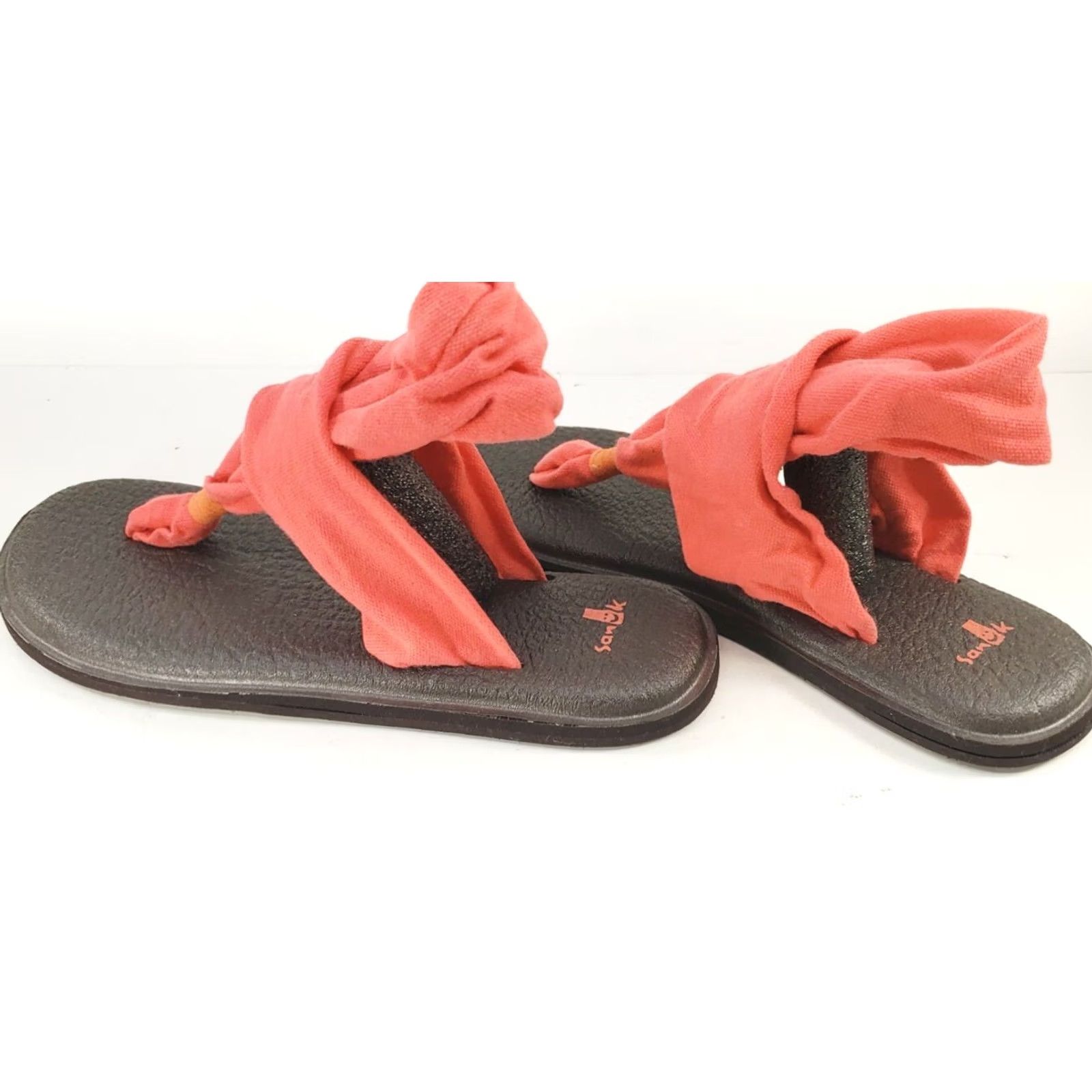 Sanuk Sanuk Yoga Sling 2 Sandals Womens Size 7 Coral Color Slip-On M Sandals Size US 7 / IT 37 - 5 Thumbnail
