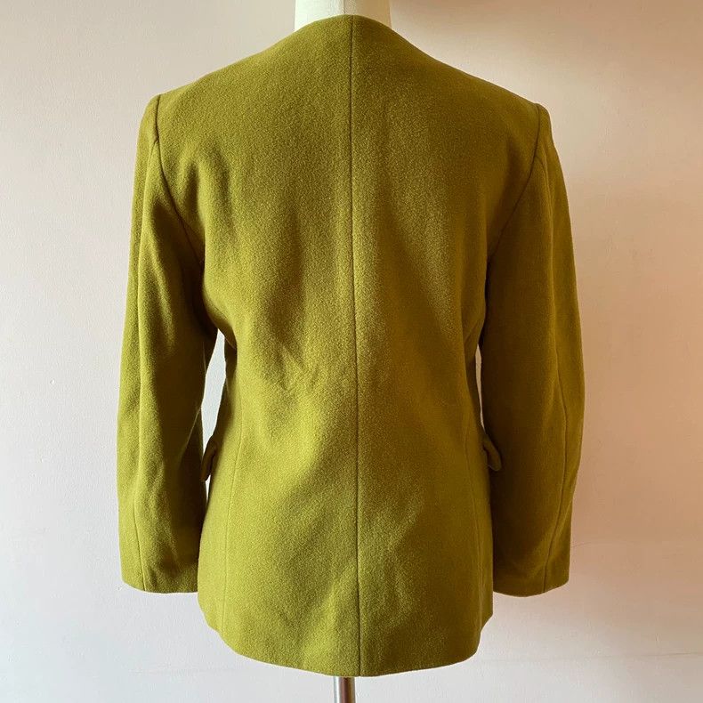 Kenzo KENZO Vintage floral embroidered wool suit jacket coat Size XS / US 0-2 / IT 36-38 - 5 Thumbnail