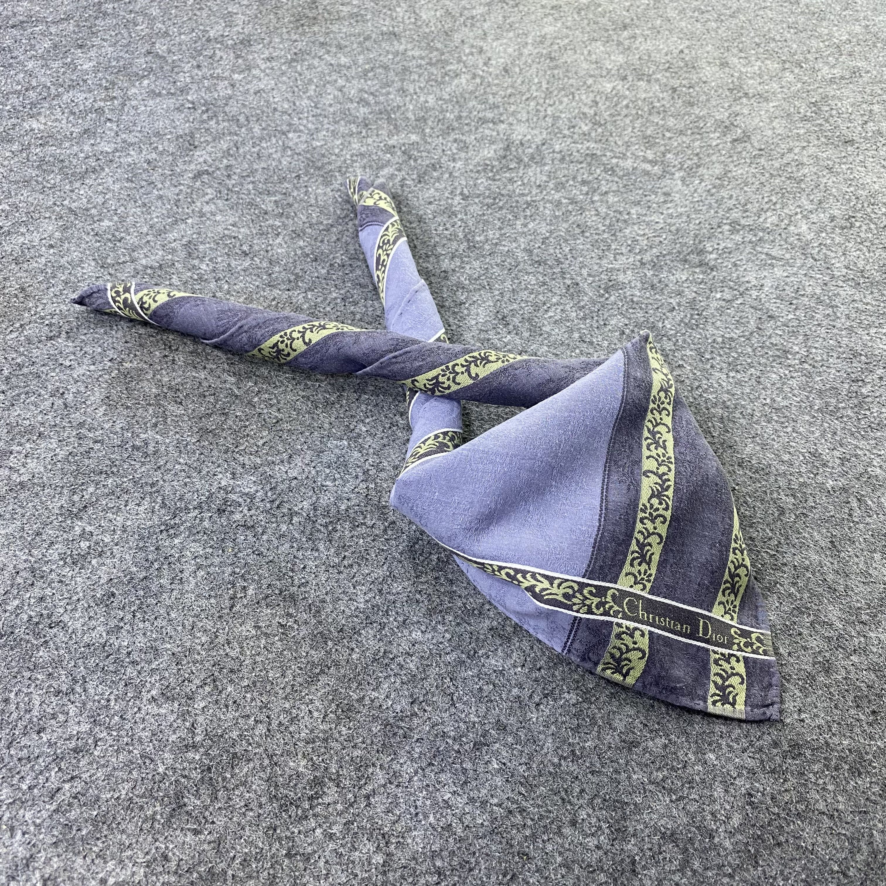 Vintage Christian Dior Handkerchief / Bandana / Neckerchief Size ONE SIZE - 1 Thumbnail