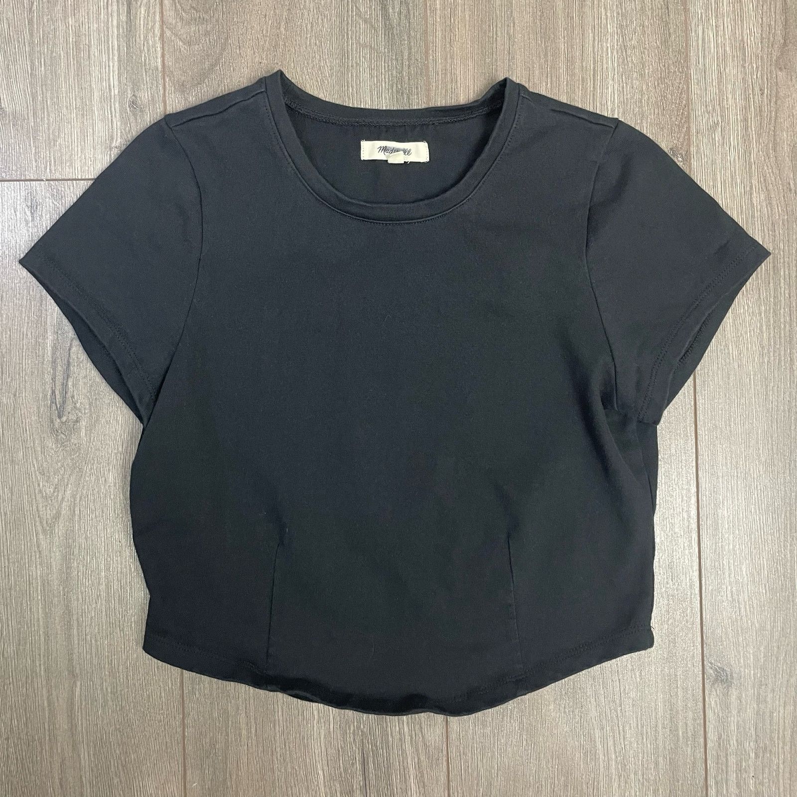 Madewell Madewell Dart Heavyweight Crewneck Tee Shirt US Women's XS Size XS / US 0-2 / IT 36-38 - 1 Thumbnail