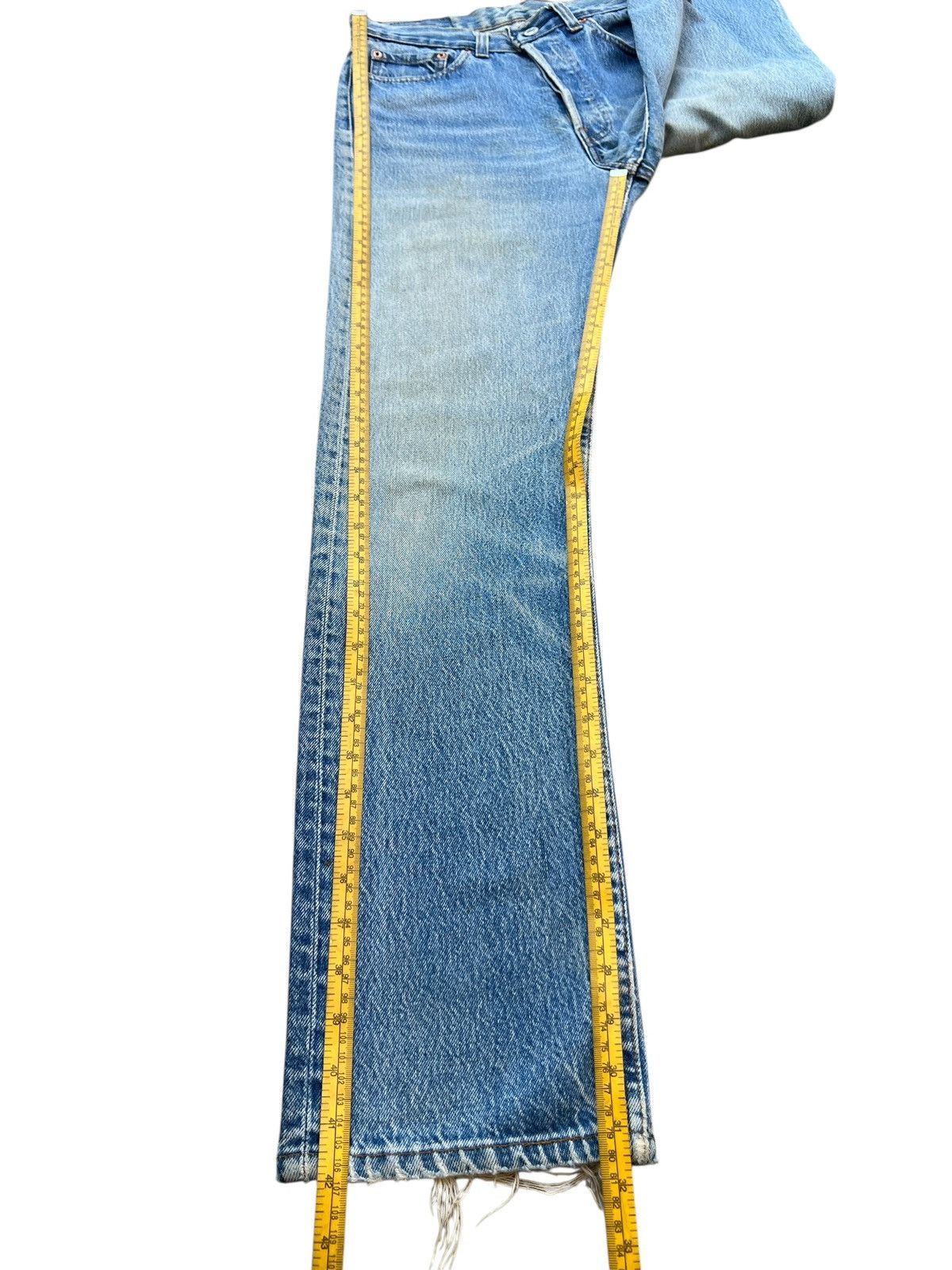 Levi's Vintage 90s Levis 501 Stonewash Denim Jeans Size US 30 / EU 46 - 13 Thumbnail