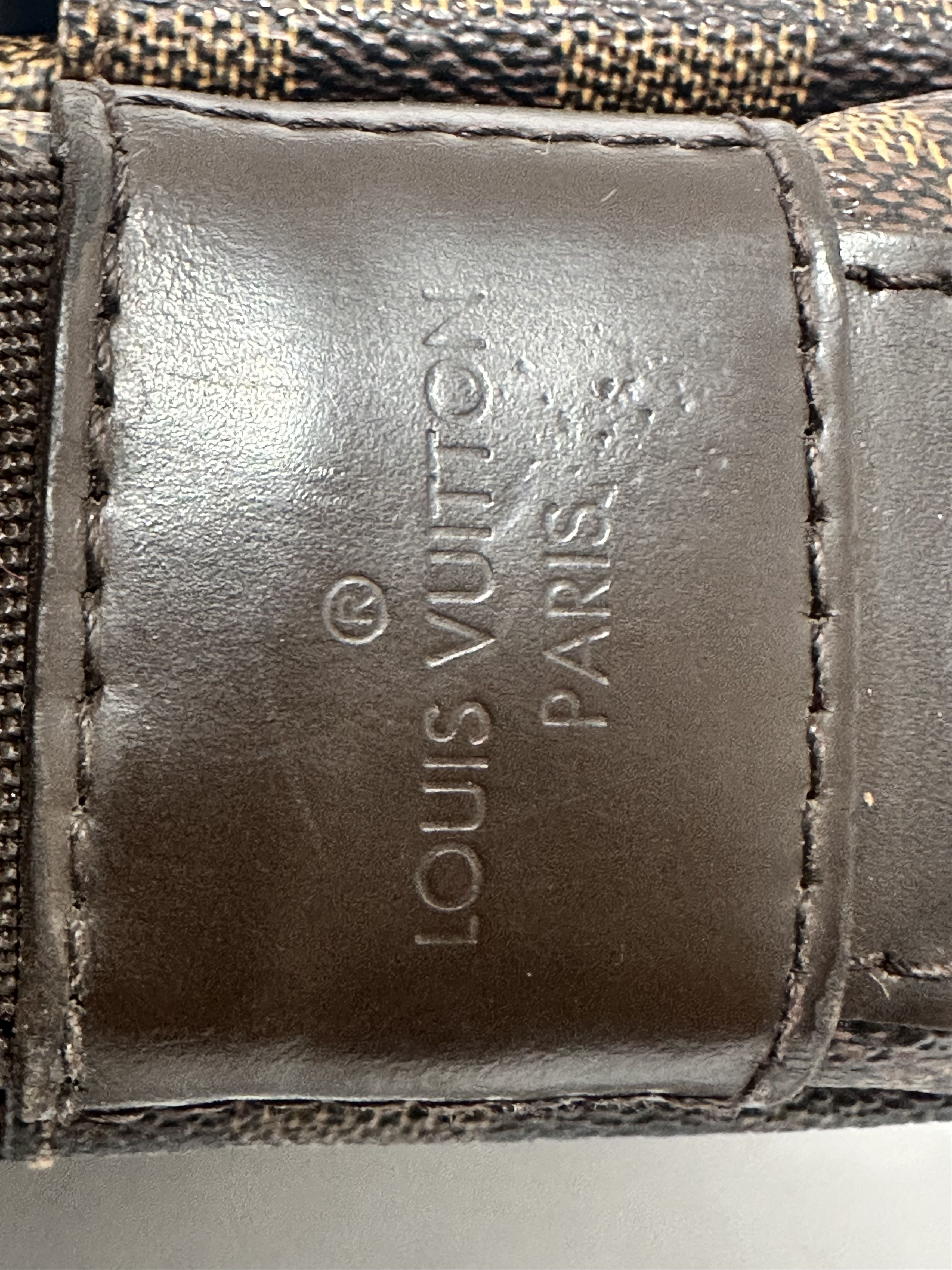 Louis Vuitton Louis Vuitton Damier Ebene Canvas Naviglio Messenger Bag Size ONE SIZE - 11 Thumbnail