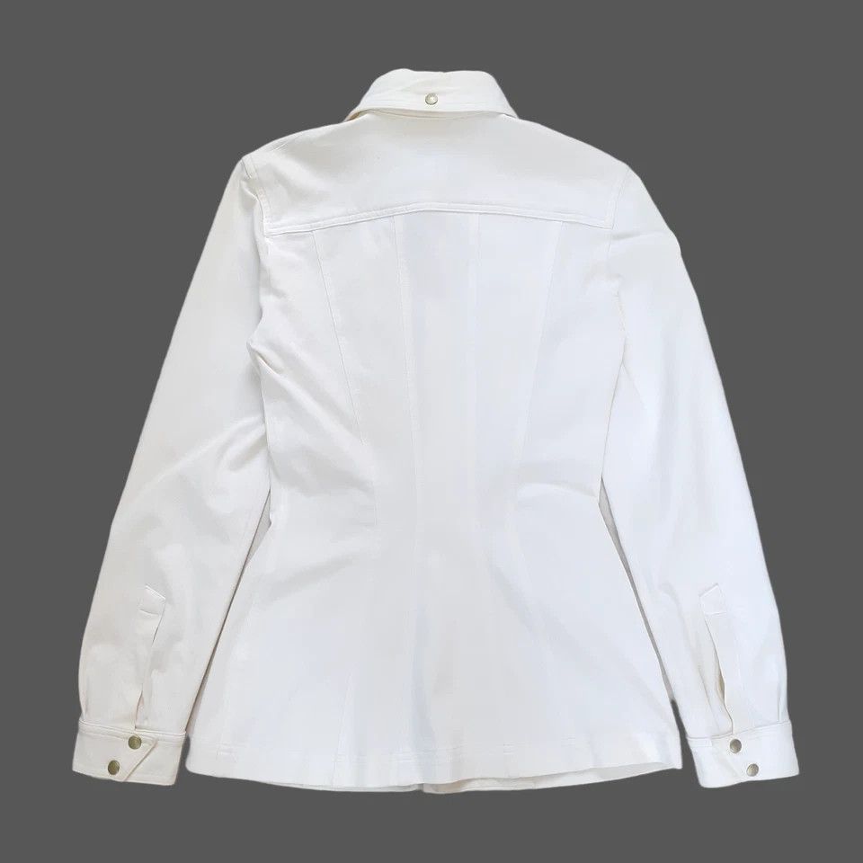 Thierry Mugler MTM Thierry Mugler Vintage Jacket Stretch White Size XS / US 0-2 / IT 36-38 - 7 Thumbnail