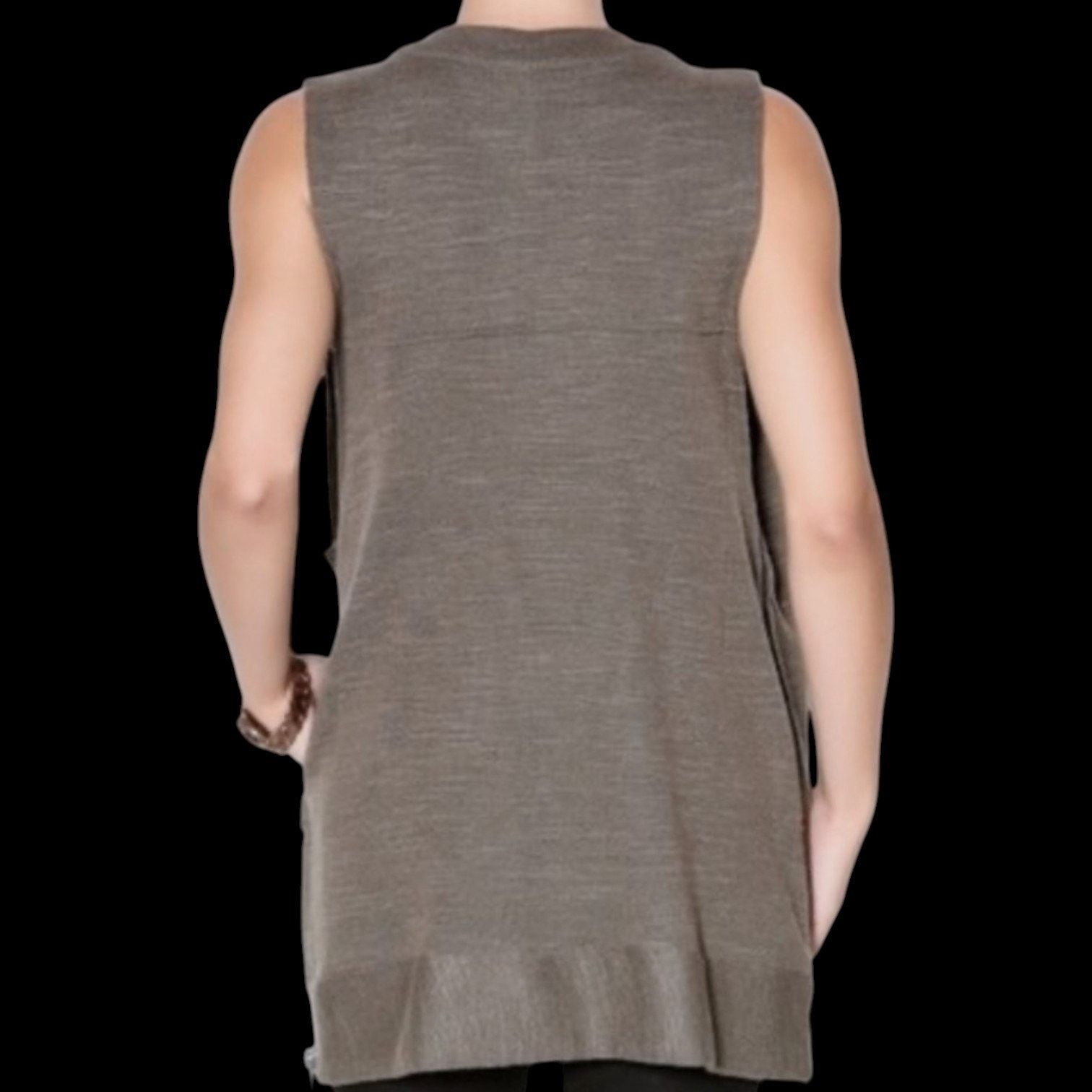 Free People Free People Vest in Gray | Size XS Size XS / US 0-2 / IT 36-38 - 5 Thumbnail