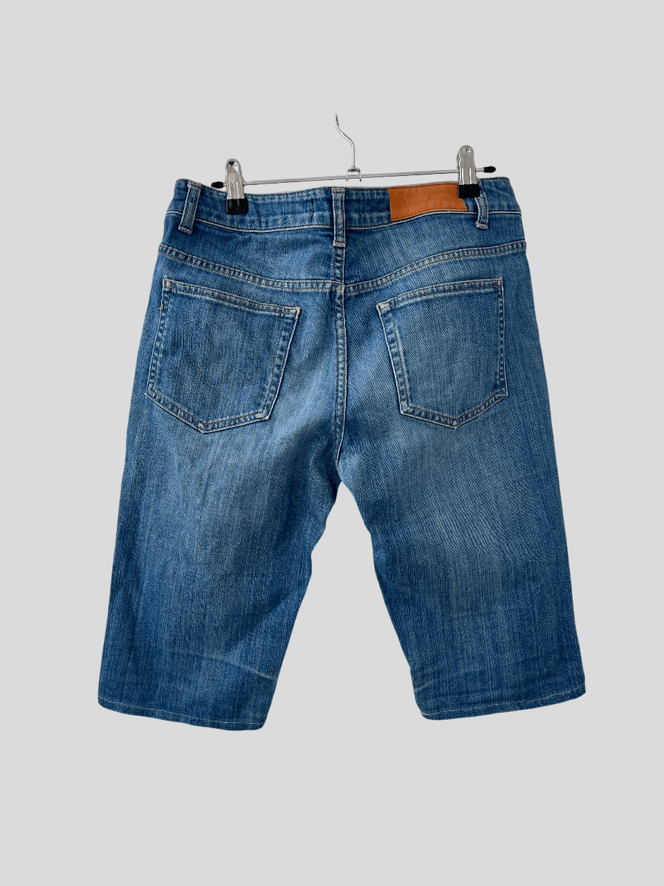 Acne Studios Acne Studios Hex Lena Denim Shorts 30x32 Size 30" / US 8 / IT 44 - 4 Thumbnail