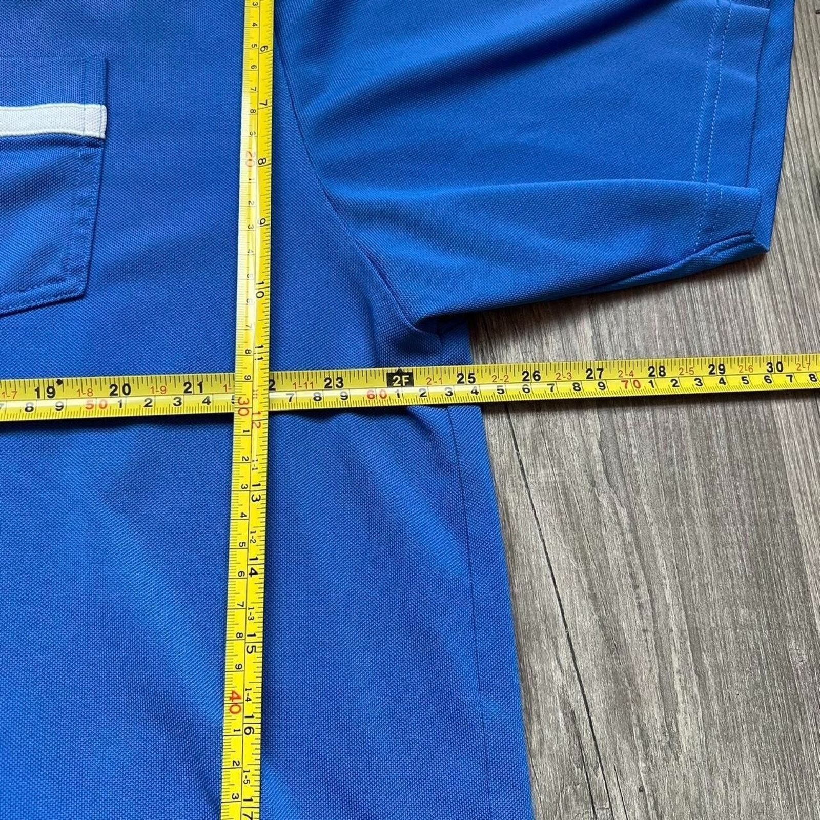 TravisMathew Travis Mathew Golf Polo Blue Preppy Tshirt Size XXL Size US XXL / EU 58 / 5 - 3 Thumbnail