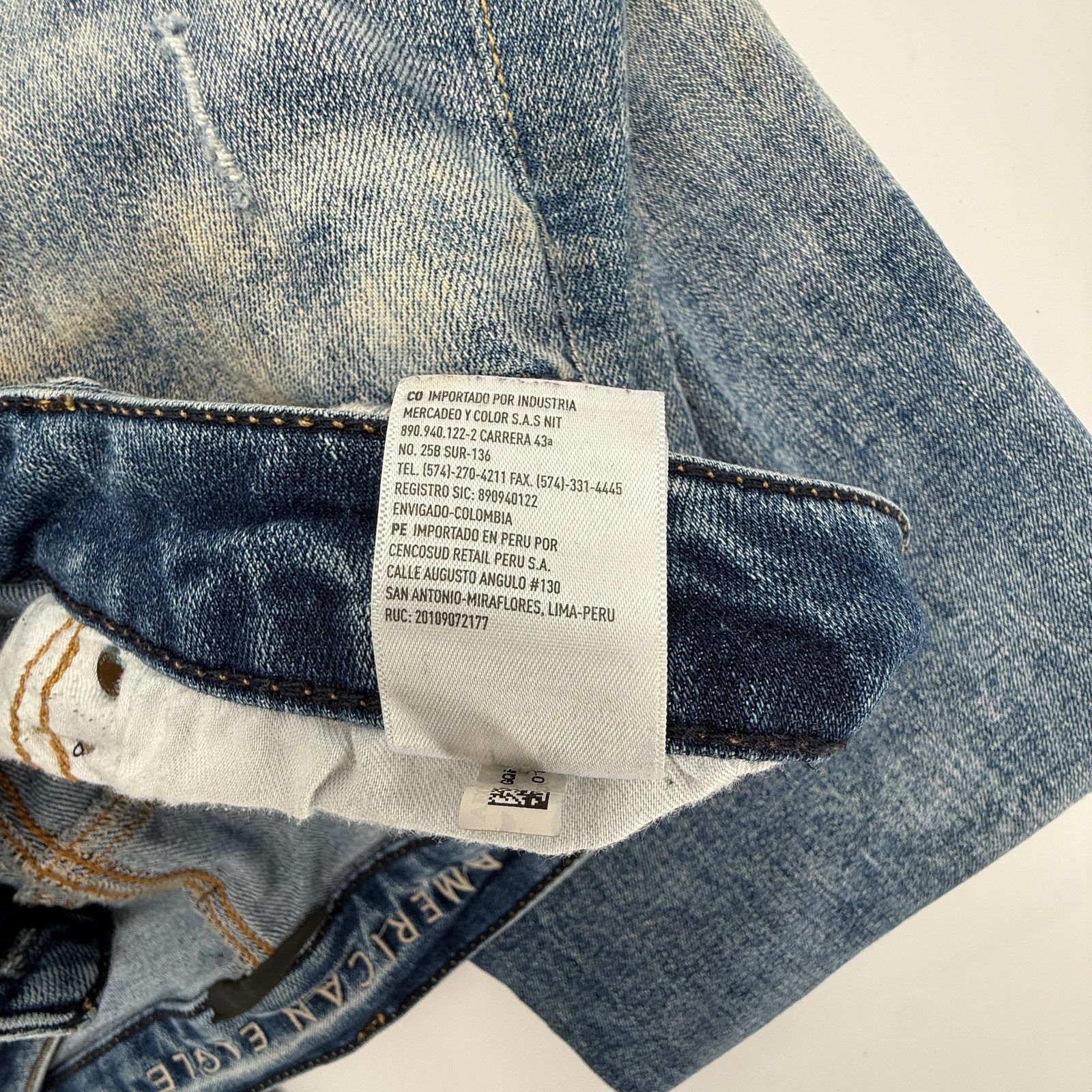 American Eagle Outfitters American Eagle Next Level Flex Skinny Distressed Jeans Size 32" / US 10 / IT 46 - 2 Thumbnail