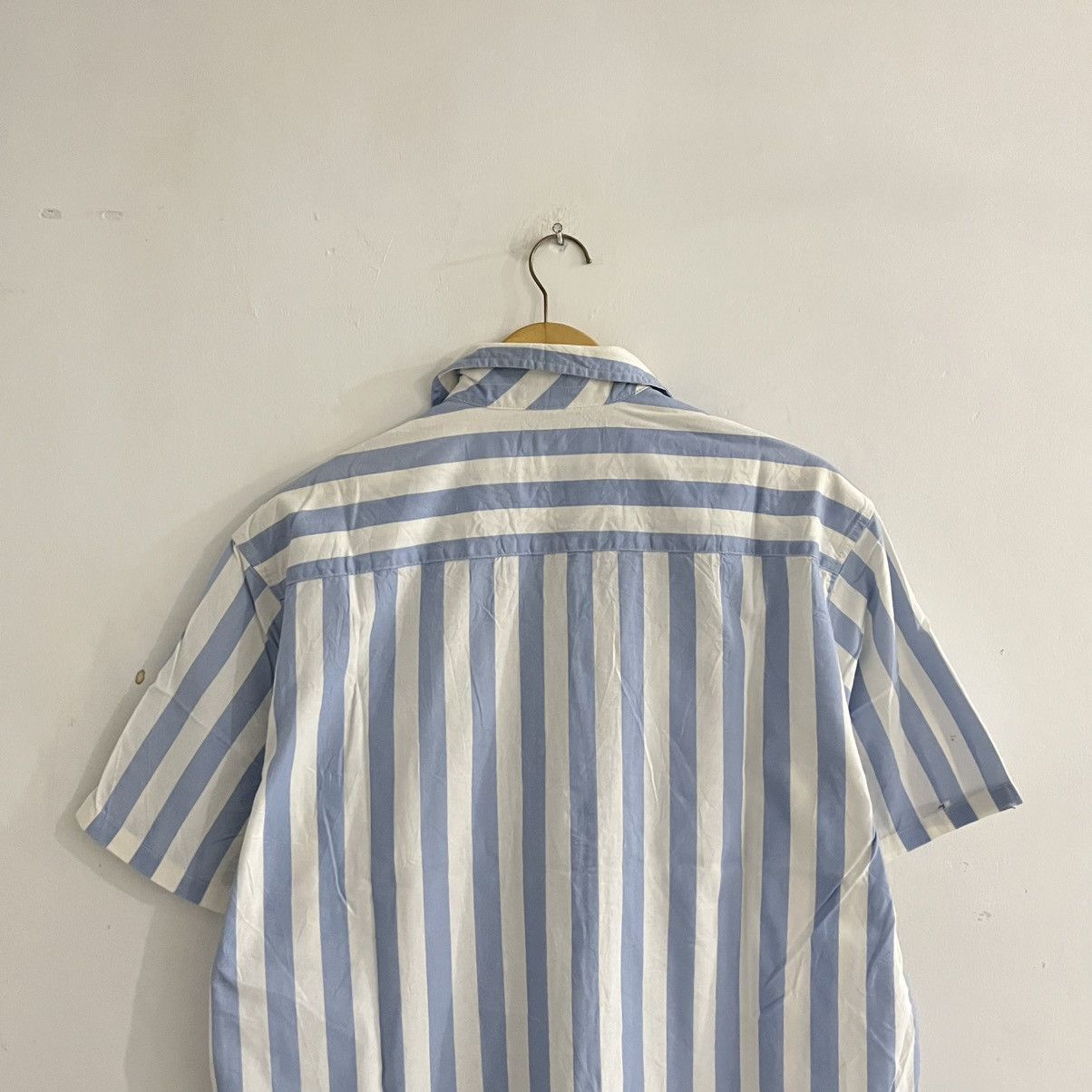 Japanese Brand Uknown - Striped Iconic Shirt Size US XL / EU 56 / 4 - 6 Thumbnail